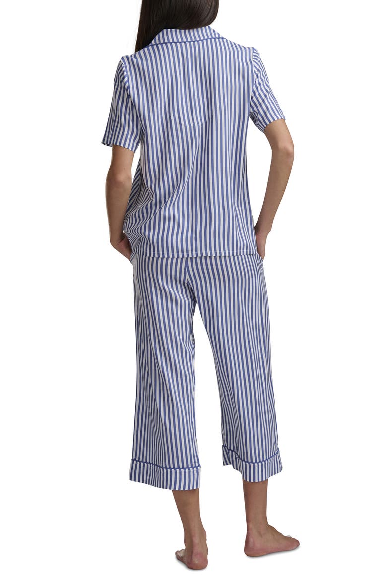 Notch Collar Pajamas, Alternate, color, MERLINSTRIPE