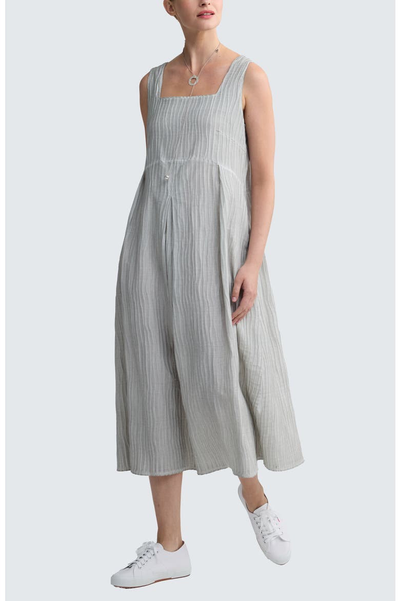 Norelle Garment-Dyed Balloon Dress, Main, color, Ash Grey