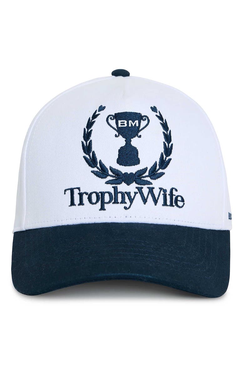 Trophy Wife Trucker, Main, color, White