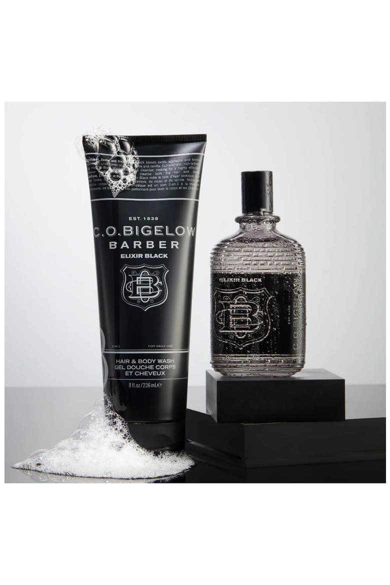 Elixir Black Apothecary Box, Cologne + Hair & Body Wash $62 Value, Alternate, color, NO COLOR