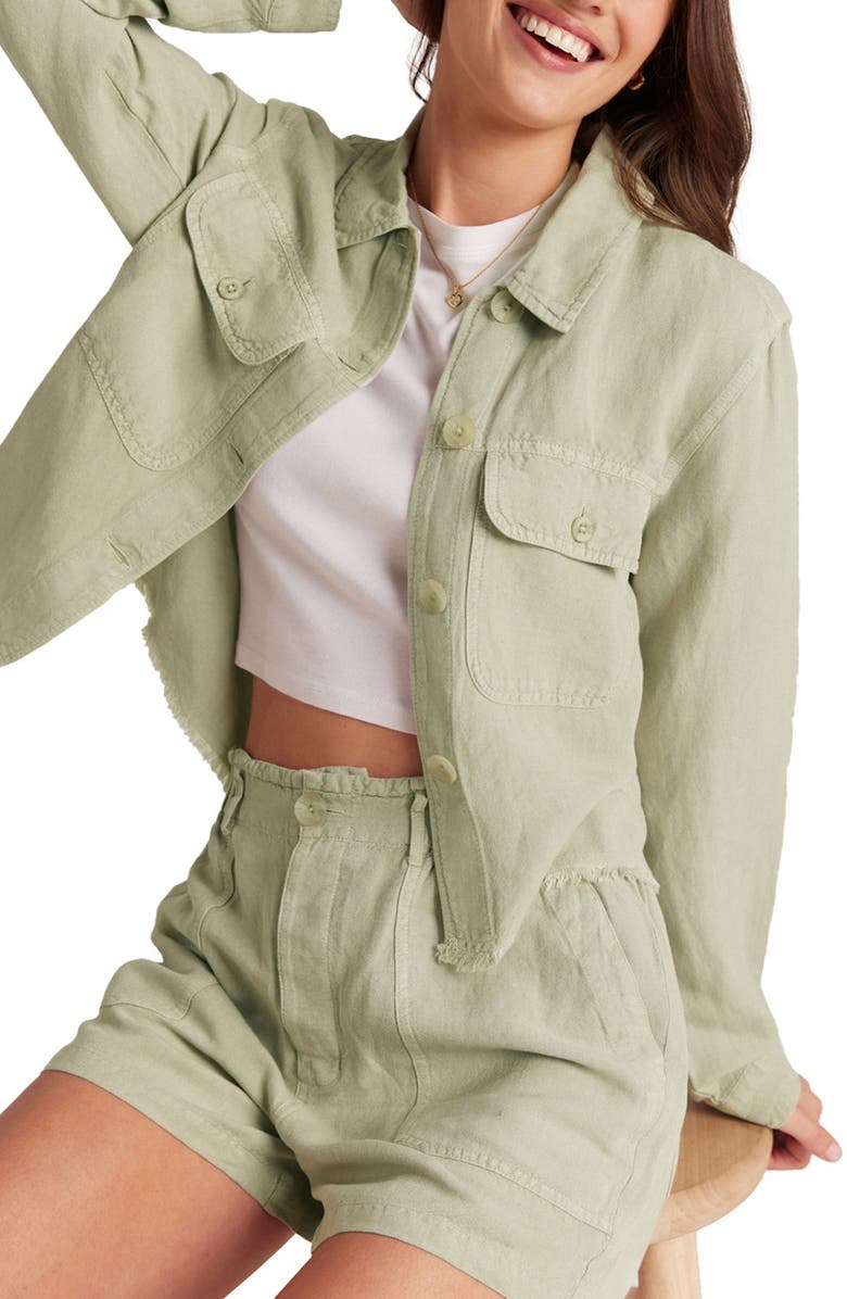 Bella Dahl Lily Linen Blend Jacket, Alternate, color, 