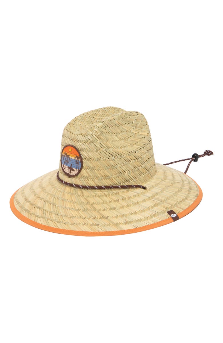 San Diego Hat Straw UPF 50+ Lifeguard Hat, Main, color,