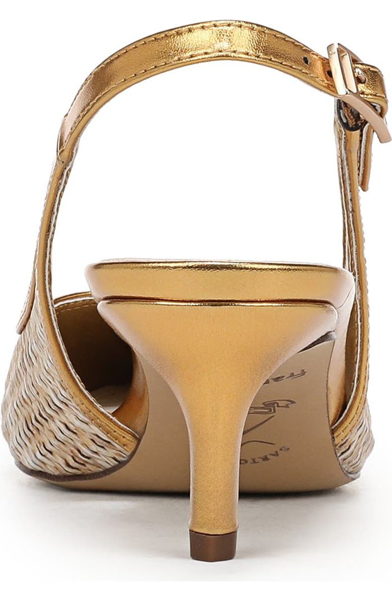 Franco Sarto Kate 3 Slingback Pointed Toe Pump, Alternate, color, Beige