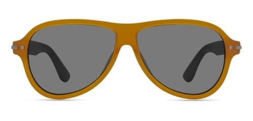 Italia Independent Cemento Sunglasses In Yellow
