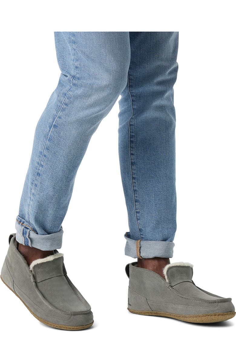 SOREL Manawan II Faux Fur Lined Slipper, Alternate, color,