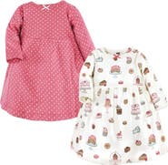 Hudson Baby Two Pack of Long-Sleeve Dress