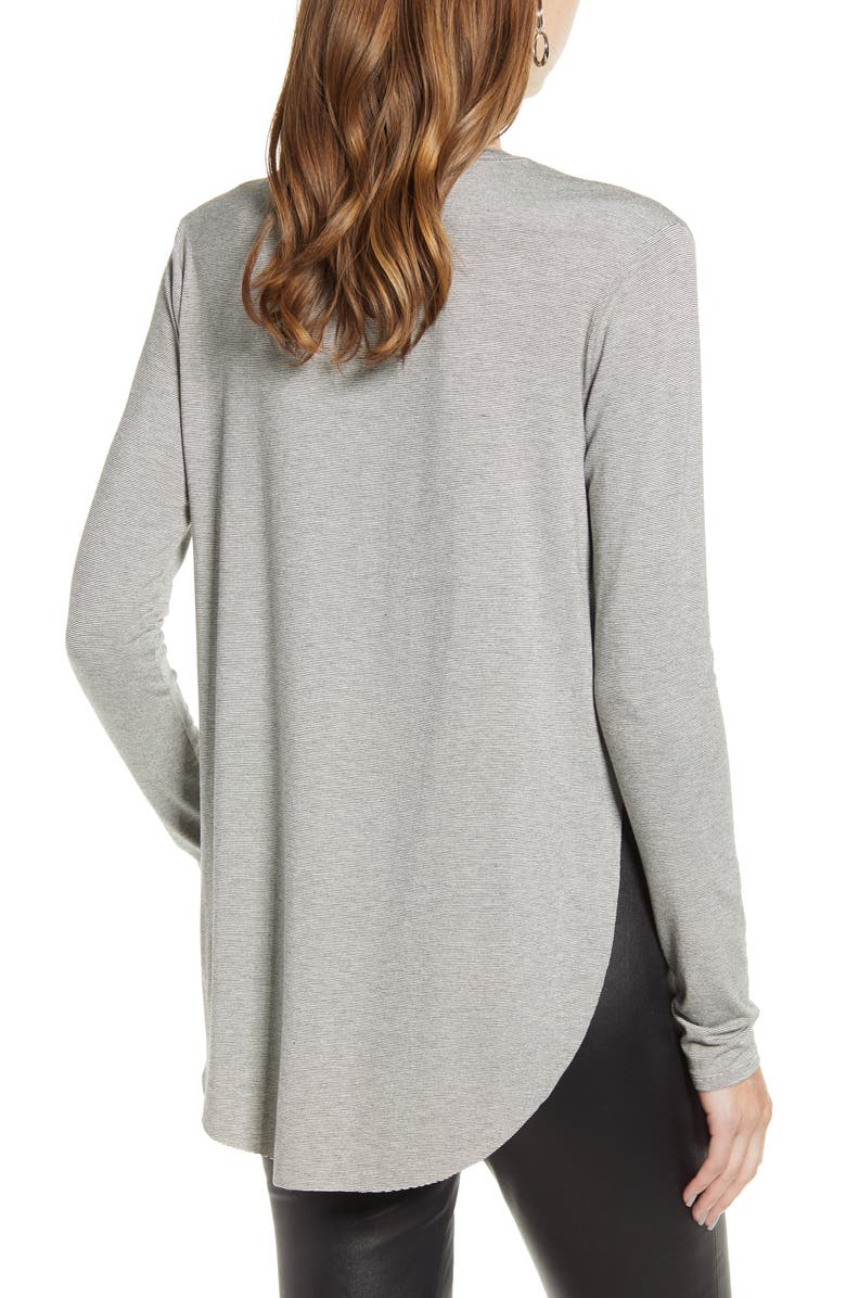 Halogen<sup>®</sup> Long Sleeve Shirttail Hem Shirt, Alternate, color,