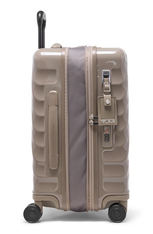 Tumi 19 Degree 22-inch International Spinner 4 Wheel Carry-on Bag In Gray