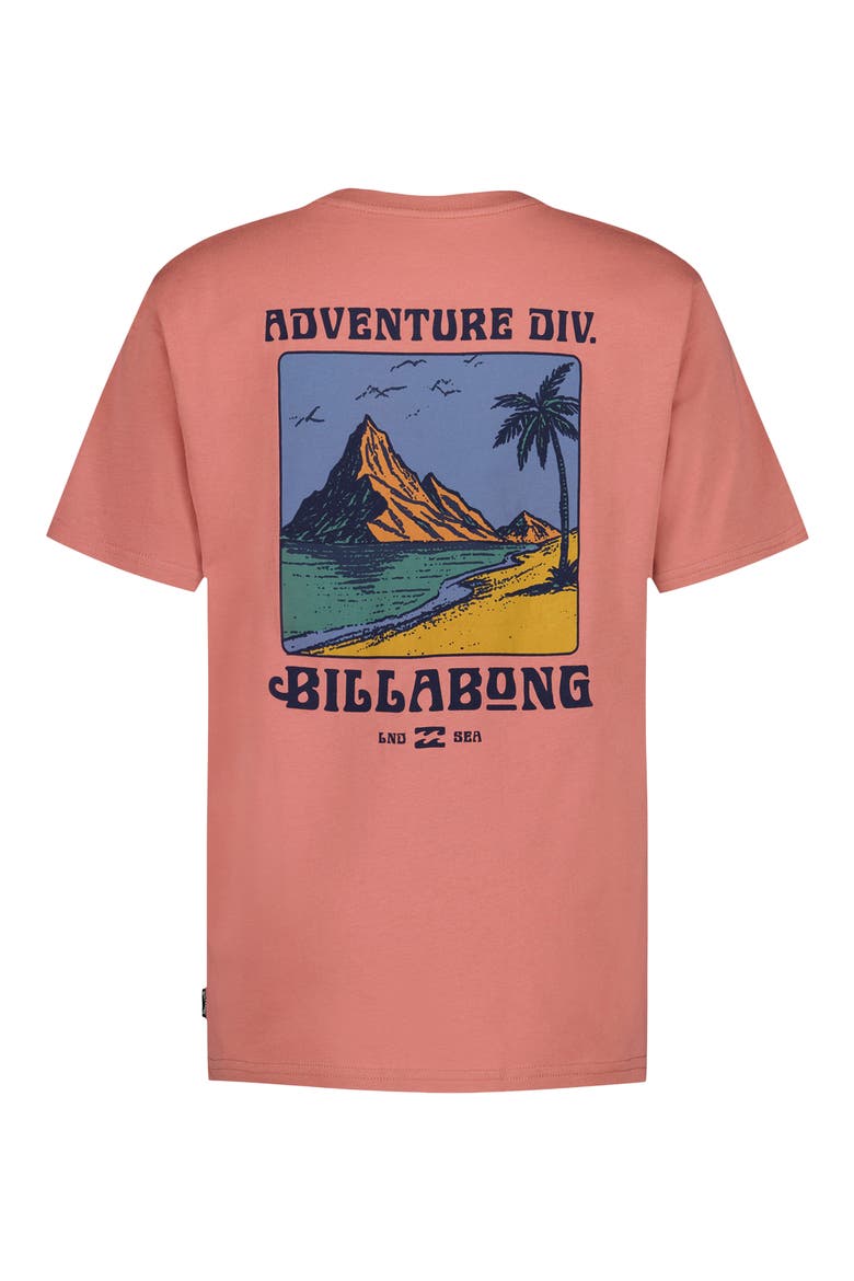 Kids' Post Cards Cotton Graphic T-Shirt, Alternate, color, DUSTY ROSE
