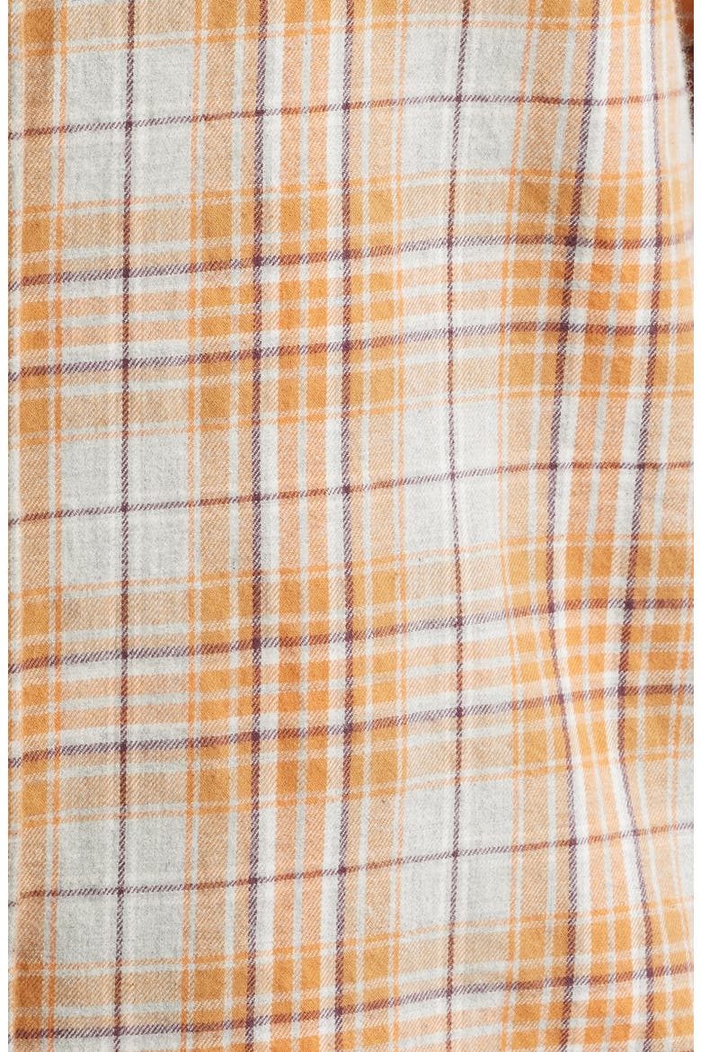 Vulcan Modern Fit Plaid Cotton Button-Up Shirt, Alternate, color, GOLDEN