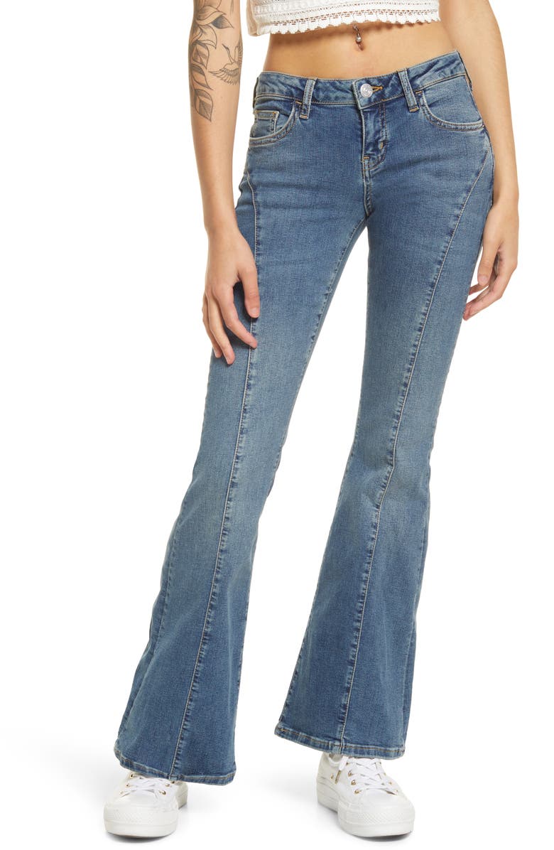 BDG Urban Outfitters Curve Flare Jeans, Main, color, 