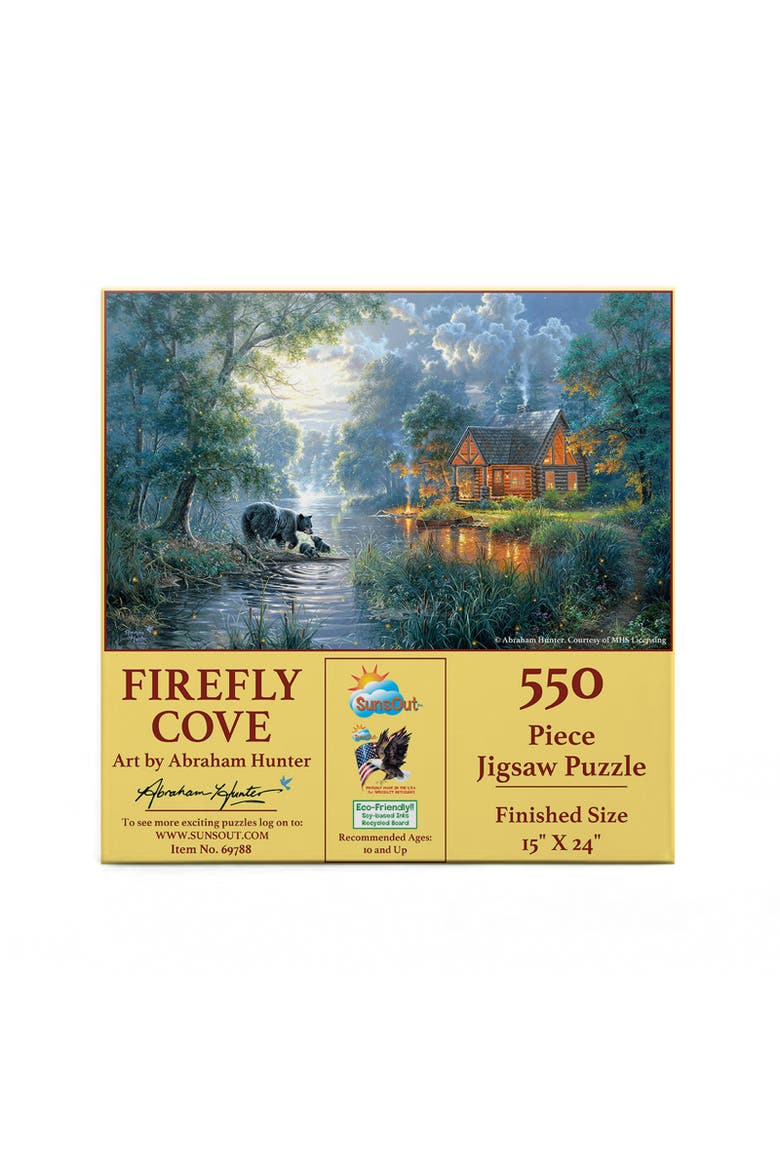 Firefly Cove 550 piece Jigsaw Puzzle for Adults, Alternate, color, Multicolor
