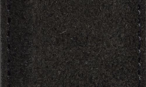 Canali Suede Belt In Black