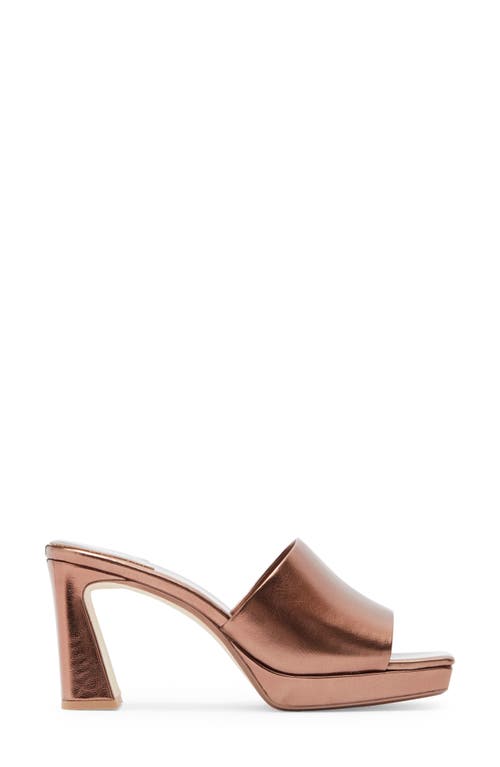 Jeffrey Campbell Dress Code Sandal In Bronze