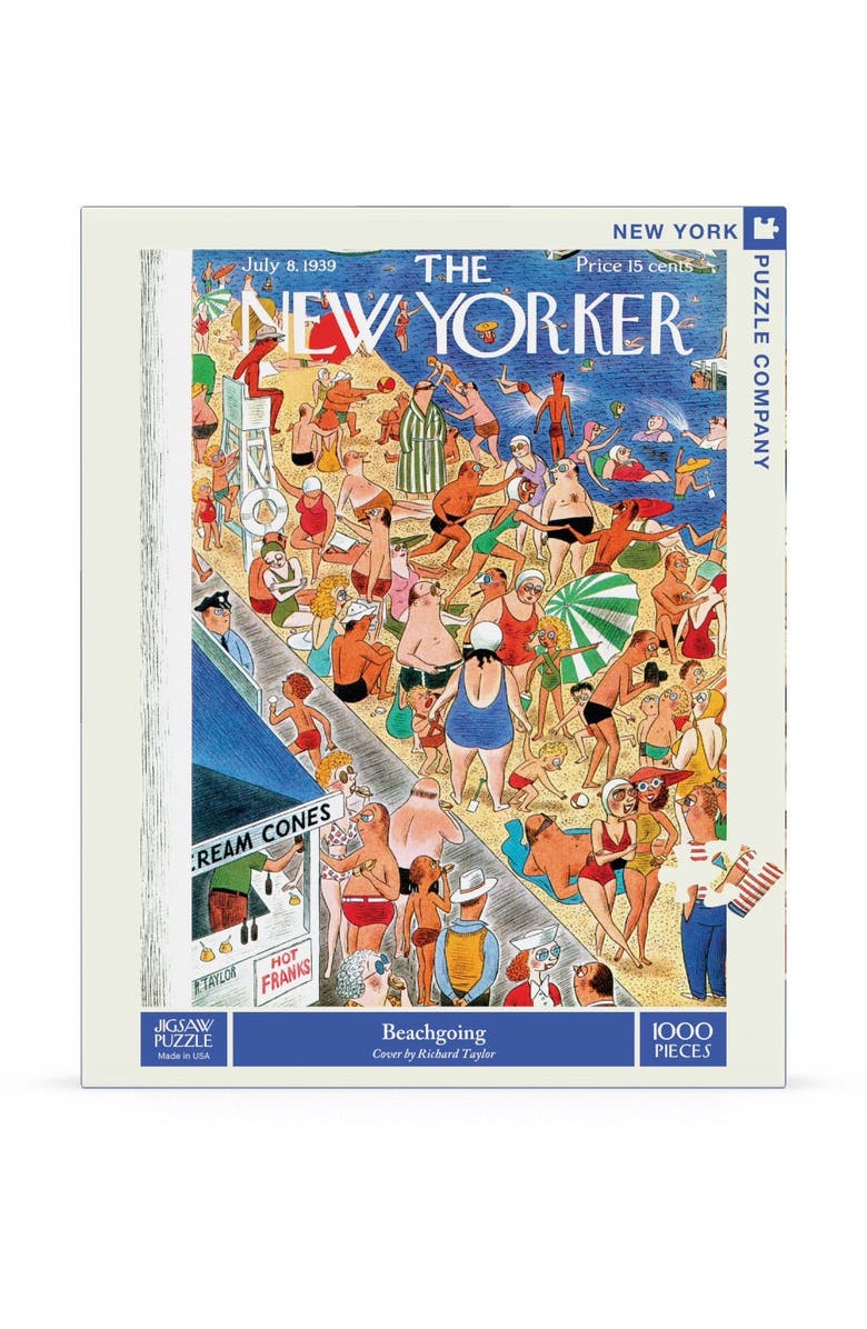 NEW YORK PUZZLE COMPANY Beachgoing 1000 Piece Puzzle, Main, color, NO COLOR