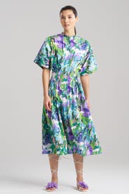 Natori AYAME Pleat Release Dress