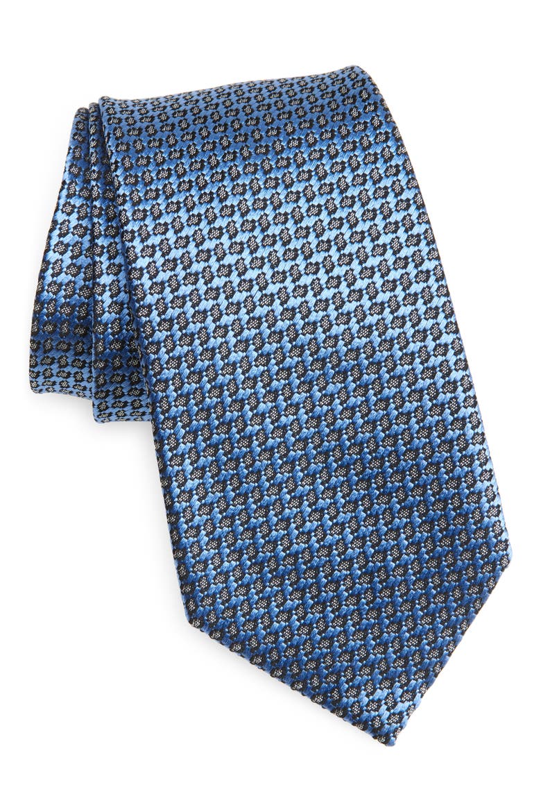 Mulberry Silk Tie, Main, color, LIGHT BLUE