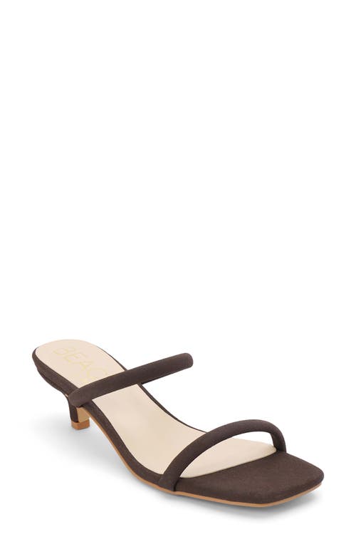 Coconuts By Matisse Red Kitten Heel Sandal
