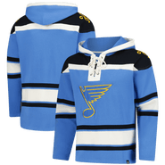'47 Men's '47  Blue St. Louis Blues Superior Lacer Hoodie