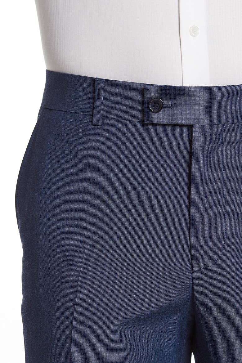Brixton Extra Trim Fit Suit, Alternate, color, NAVY