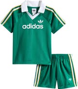 adidas Originals Kids' Archive Soccer Jersey & Shorts Set