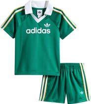 adidas Originals Kids' Archive Soccer Jersey & Shorts Set