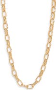 Nordstrom Fluted Curb Chain Necklace