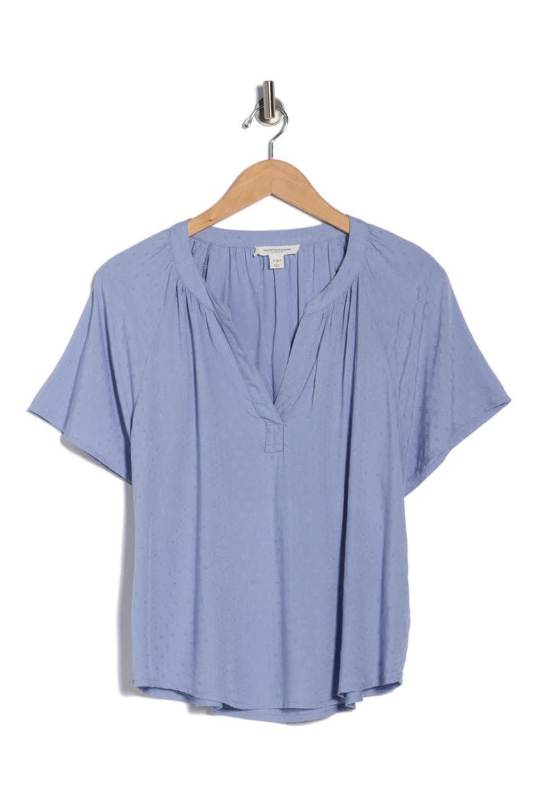 Kirby Popover Shirt, Alternate, color, LIGHT SAPHIRE