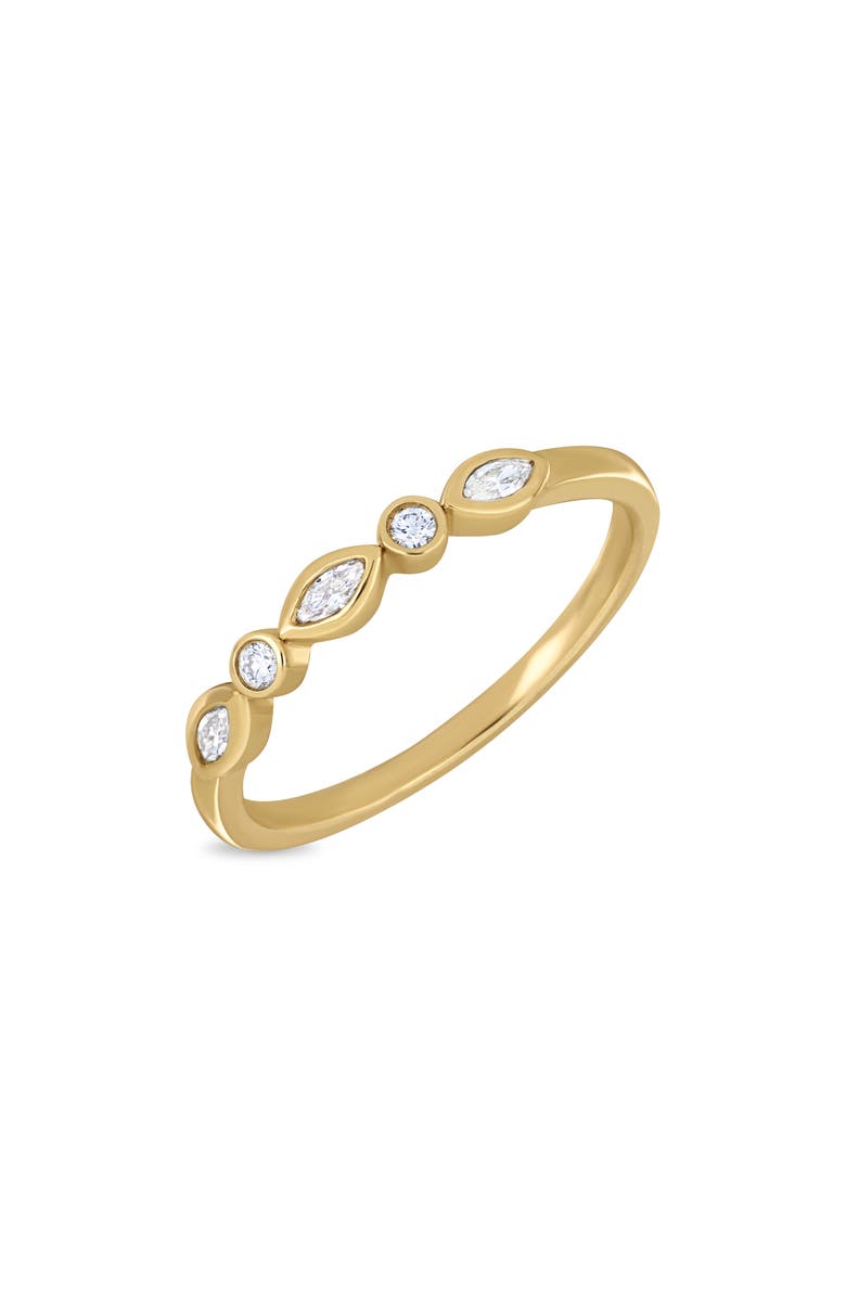 Bony Levy Monaco 18K Yellow Gold Diamond Stackable Band Ring, Main, color, 18K Yellow Gold
