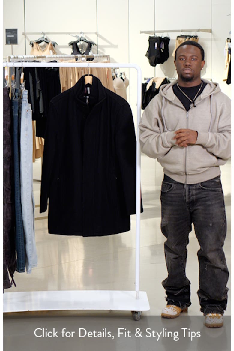 Signature Melton Wool Blend Topcoat video