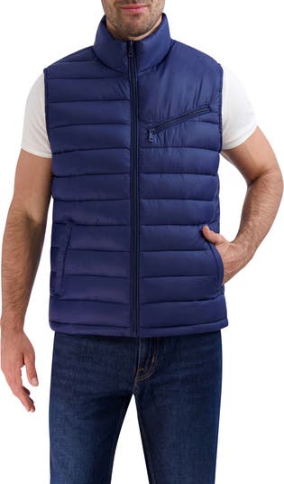 【Cole Haan】ベスト / Women's Chevron Quilted Vest COLE HAAN Quilted Puffer Chevron Design Vest Women's XL Ivy