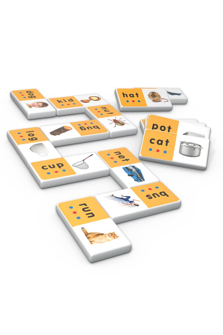 CVC Dominoes Language Arts, Alternate, color, Multicolored