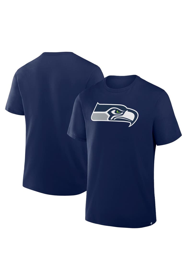 Men's Fanatics College Navy Seattle Seahawks Field Goal Legacy T-Shirt, Main, color, College Navy