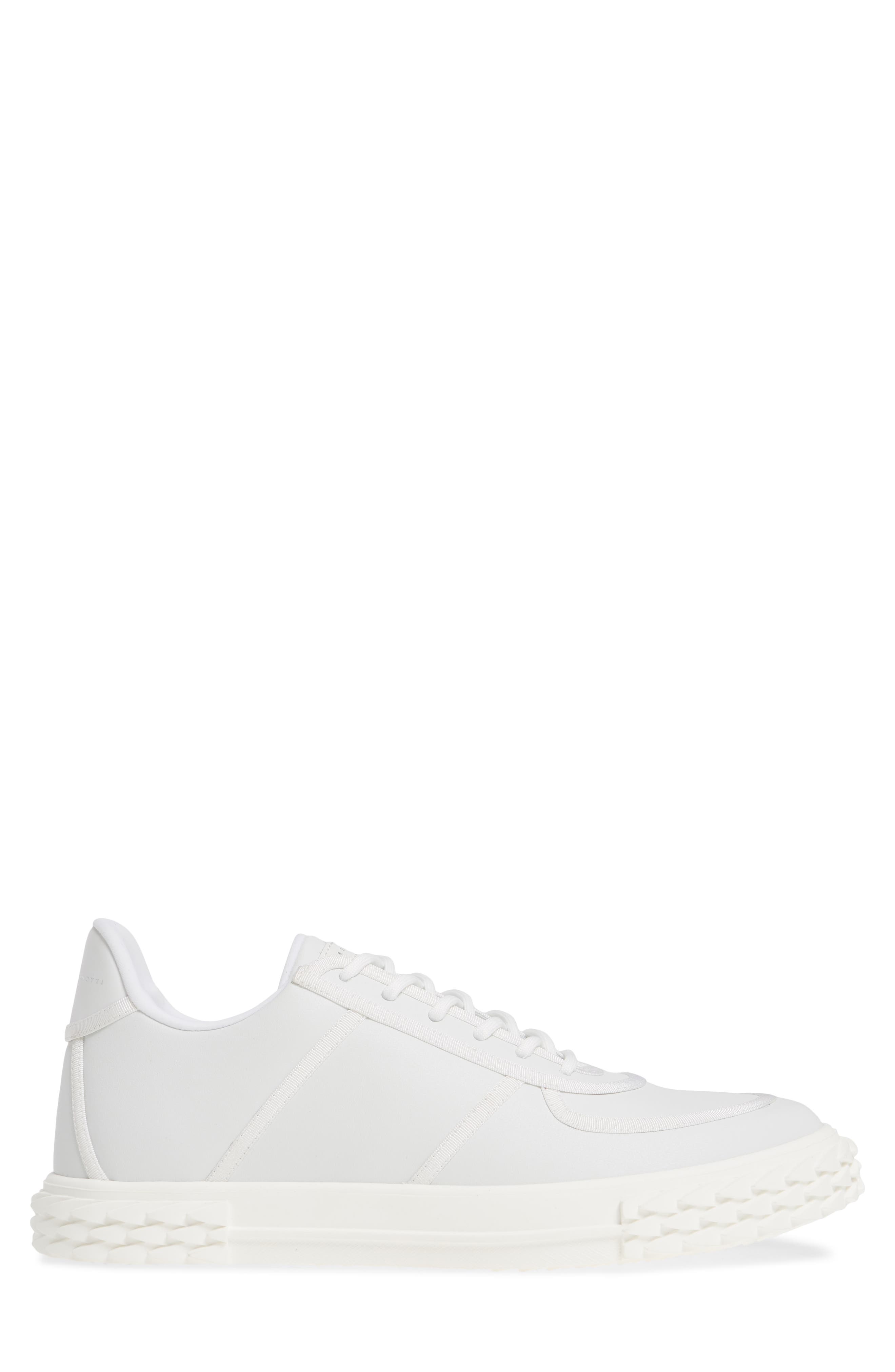 Low-Top Sneaker, Alternate, color, WHITE