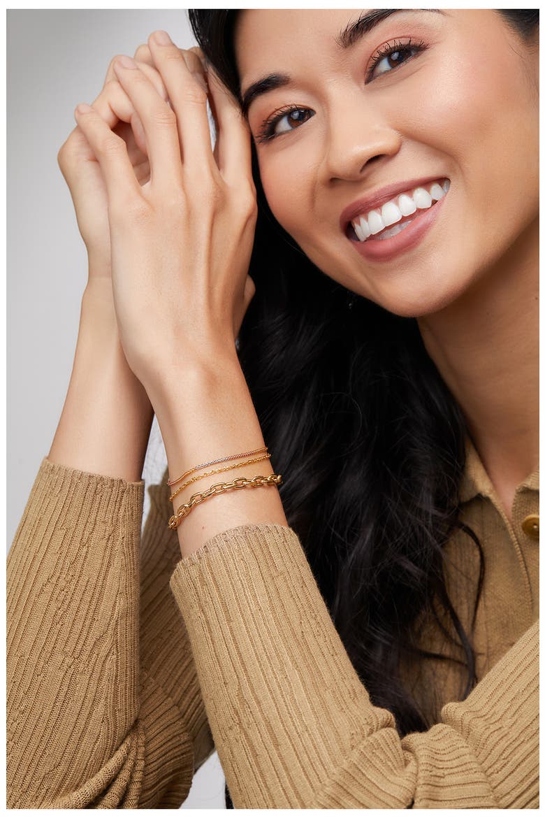 Katharine 14K Gold Chain Bracelet (Nordstrom Exclusive), Alternate, color, 14K YELLOW GOLD