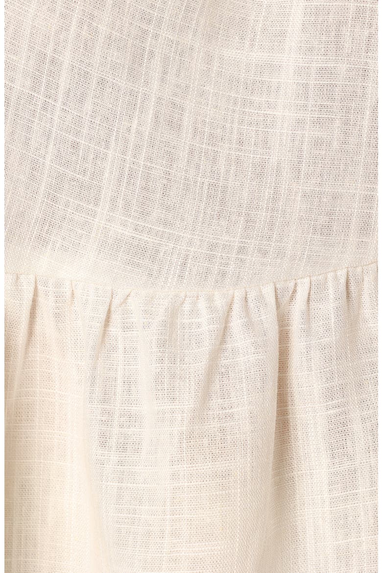 Wanda One-Shoulder Woven Top, Alternate, color, WHITE