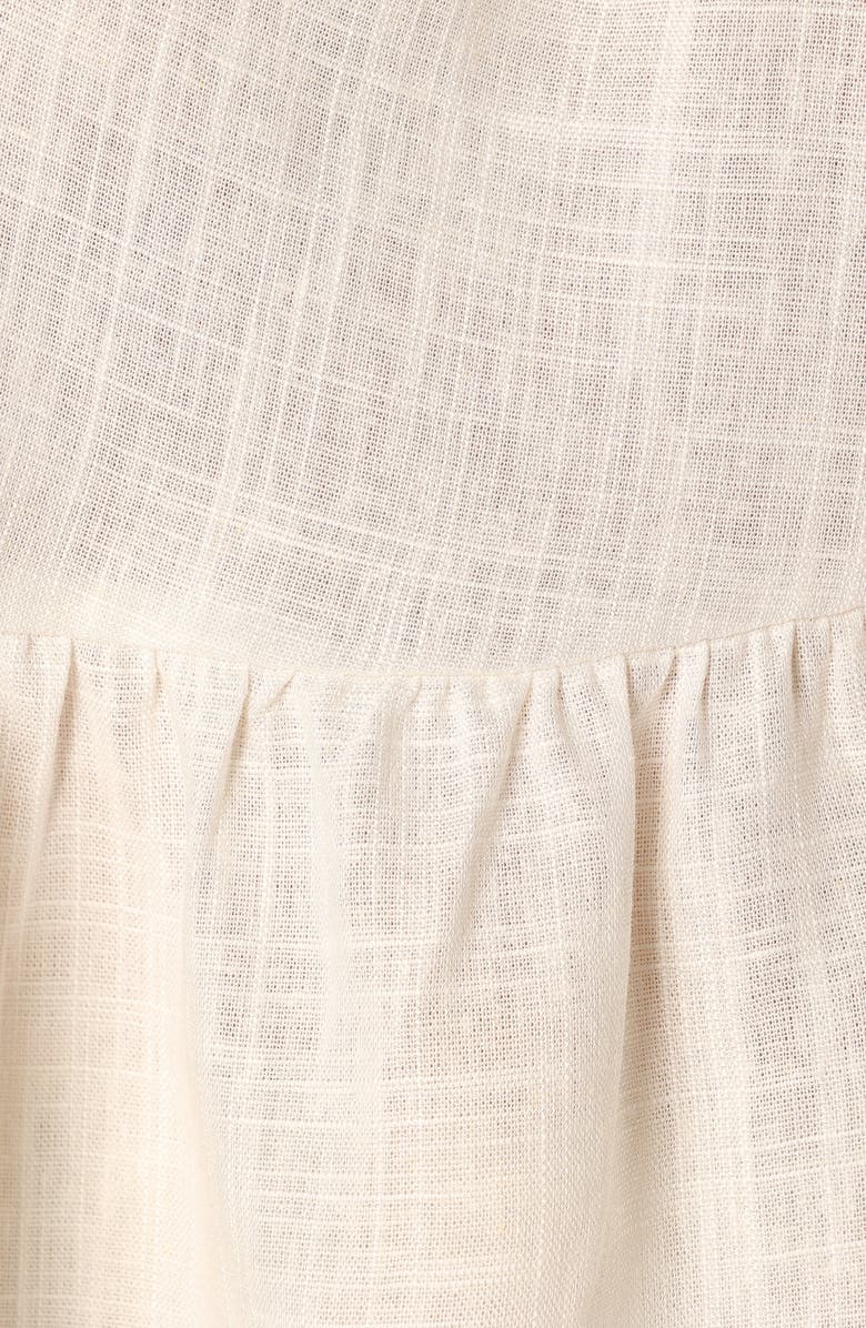 Petal & Pup Wanda One-Shoulder Woven Top, Alternate, color, White