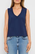 Michael Stars Ira V-Neck Cotton Top