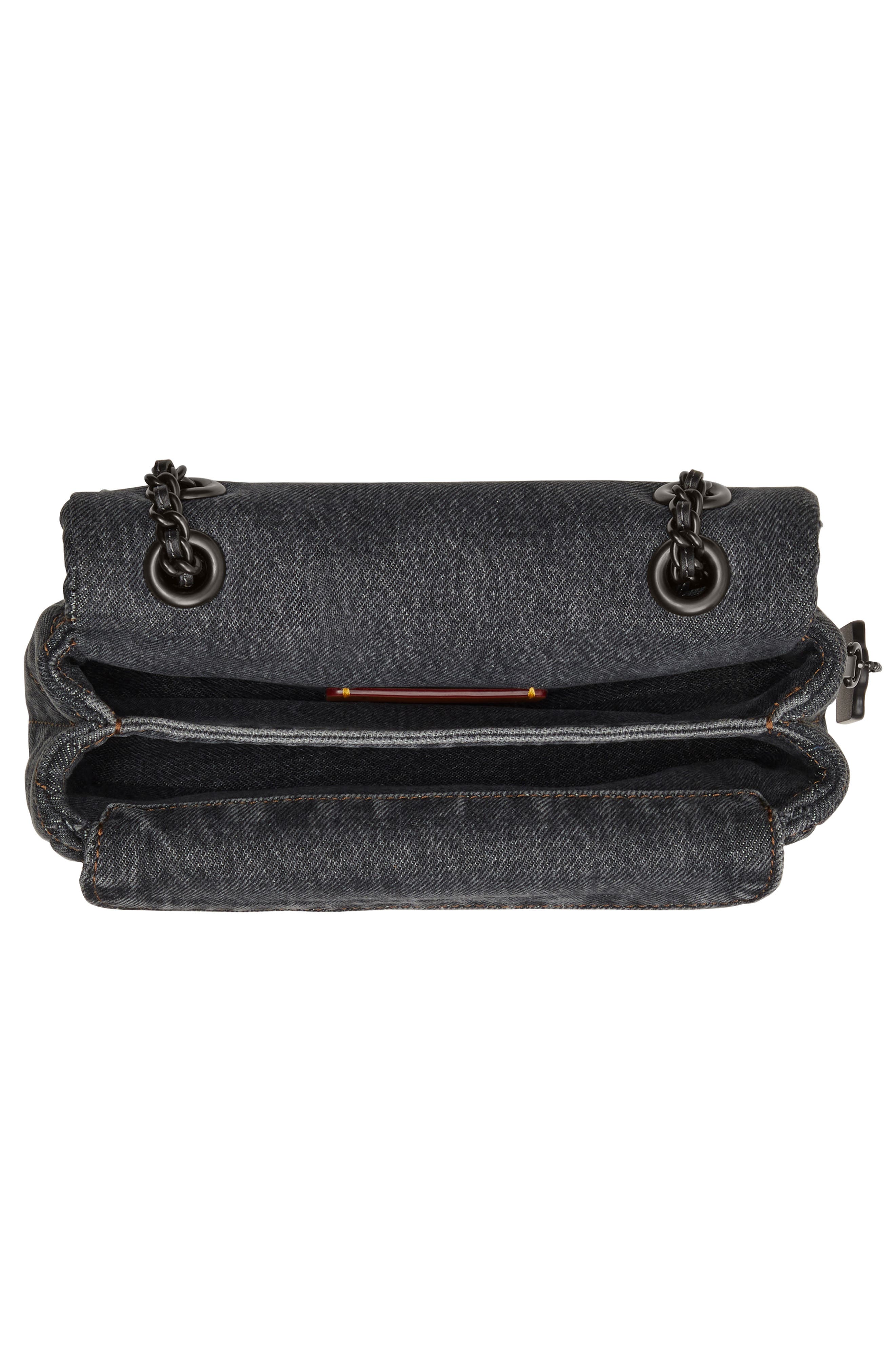 COACH Tabby 20 Quilted Denim Shoulder Bag, Alternate, color, 