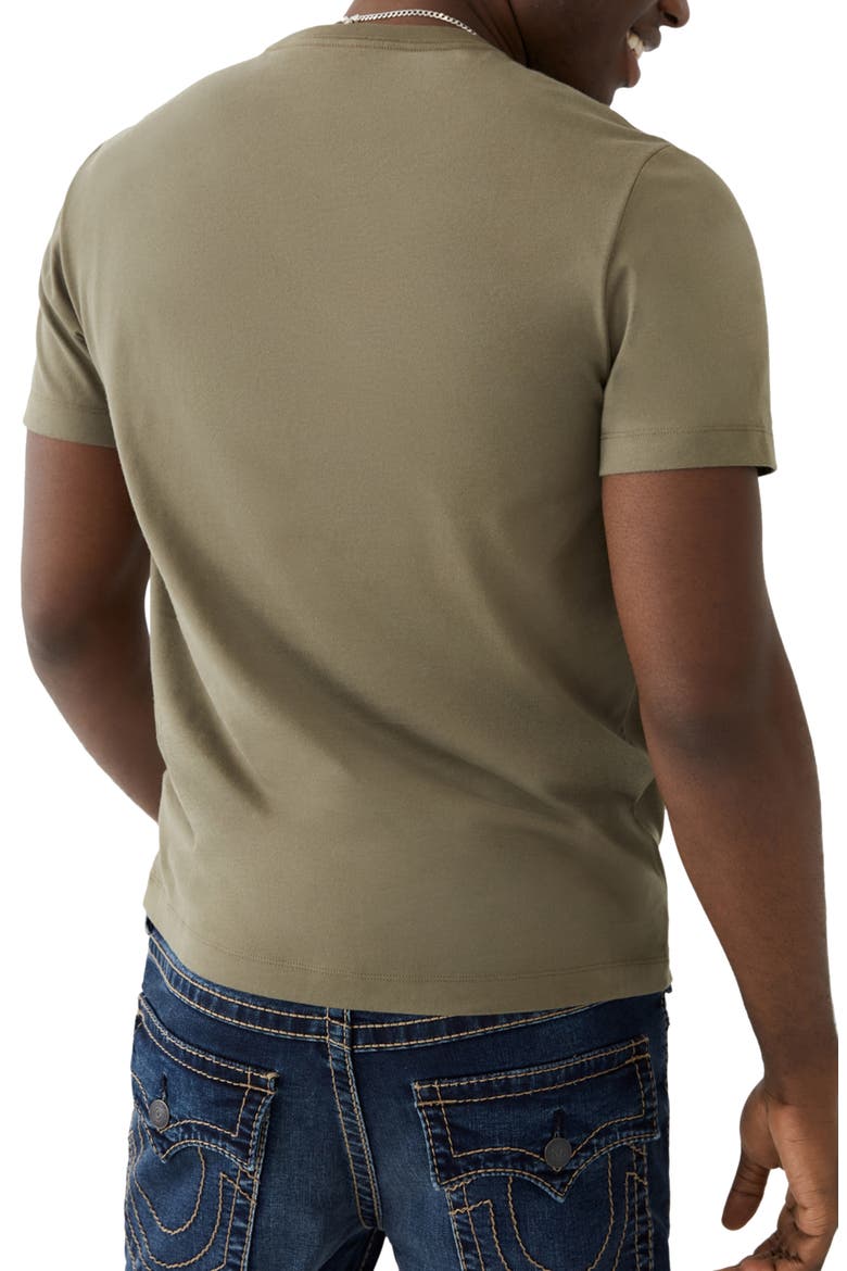 Arch Graphic Tee, Alternate, color, CARAMEL