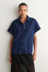 COS Short-sleeved Denim Shirt