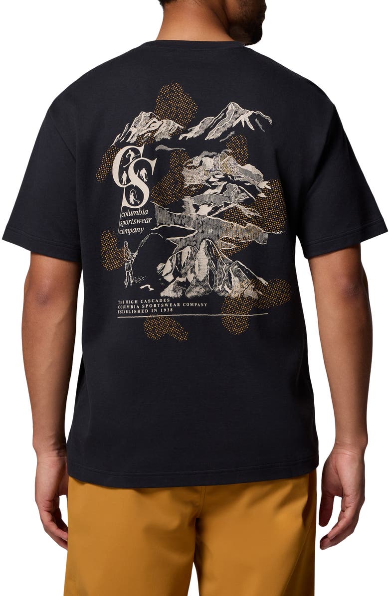 Columbia CSC Heritage Graphic T-Shirt, Alternate, color, Black Heritage Mini