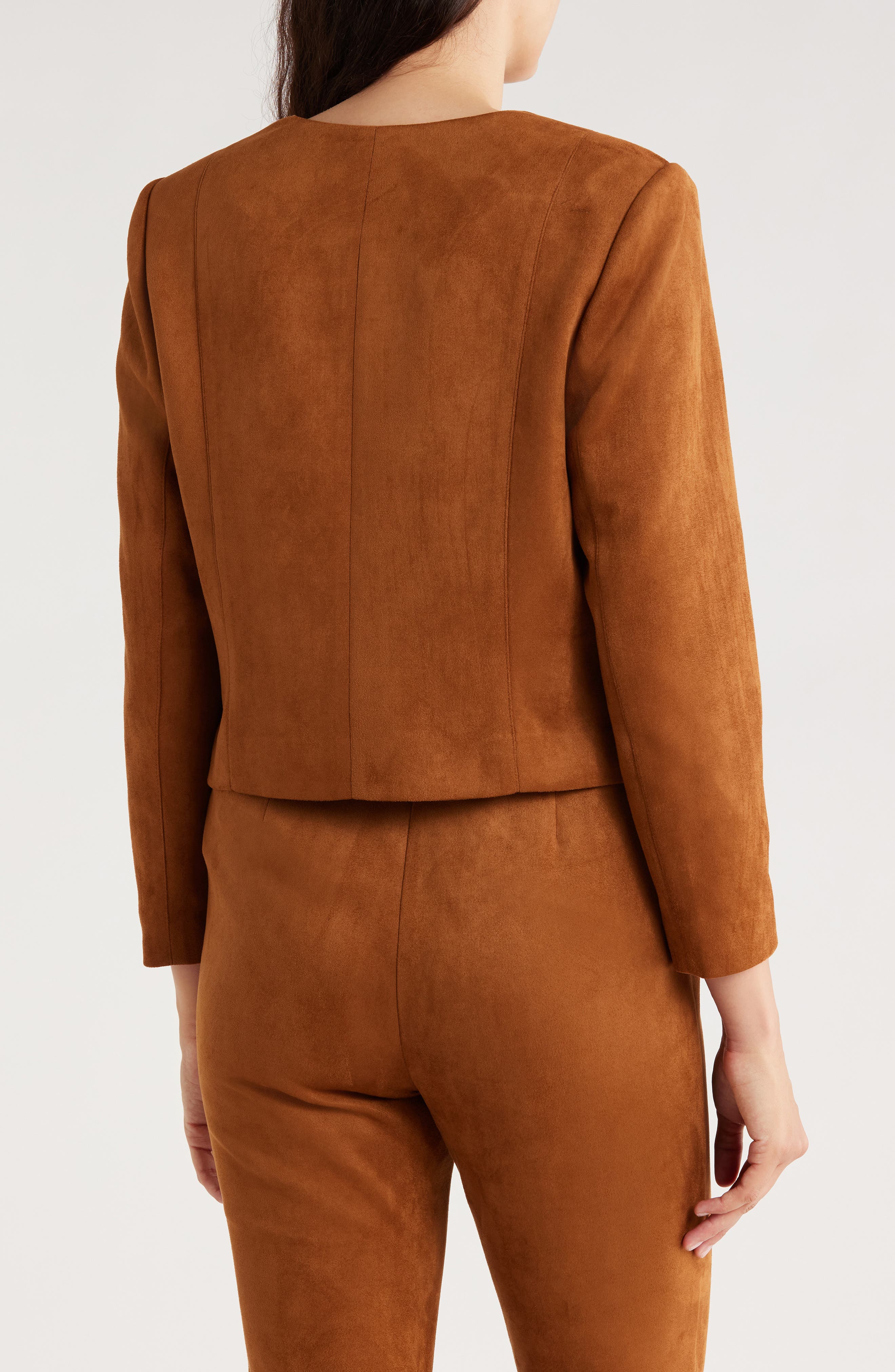 Faux Suede Jacket - image 4
