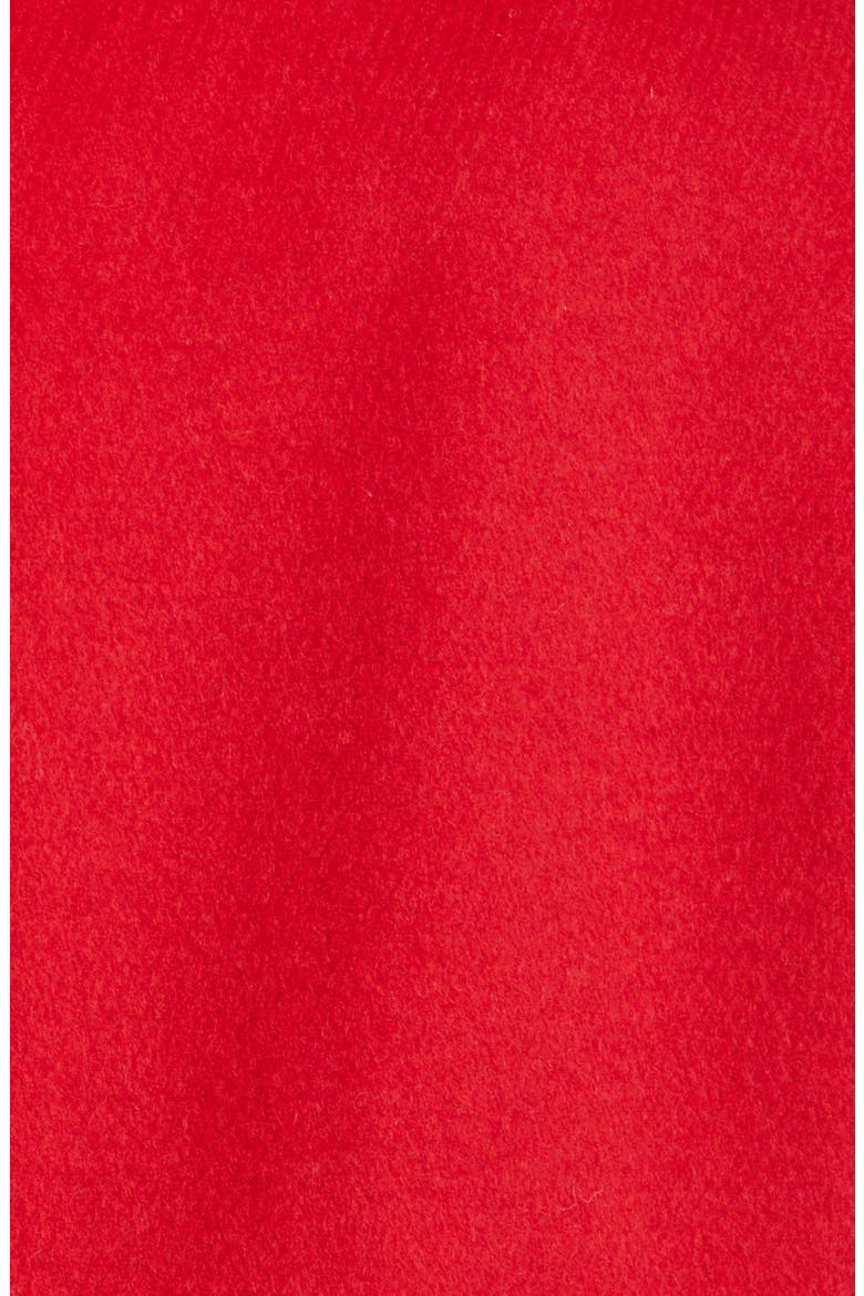 Wool Blend Peacoat, Alternate, color, CRIMSON RED