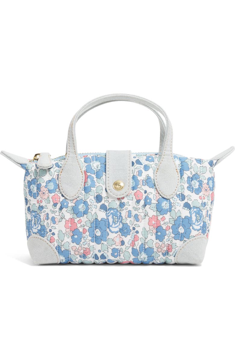 Stoney Clover Lane x Liberty Quilted Cotton Pouchette Crossbody Bag, Main, color, Betsy