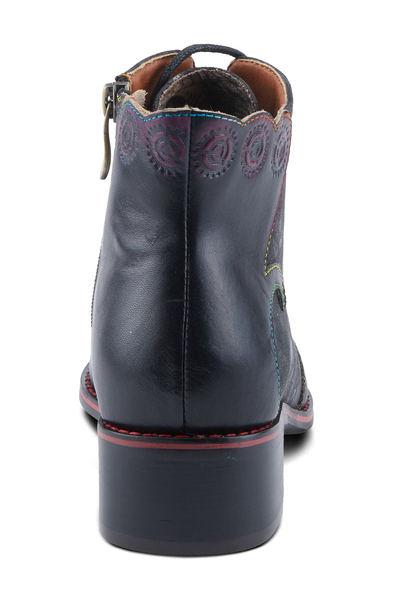 L'Artiste by Spring Step Xenia Cap Toe Bootie, Alternate, color, 