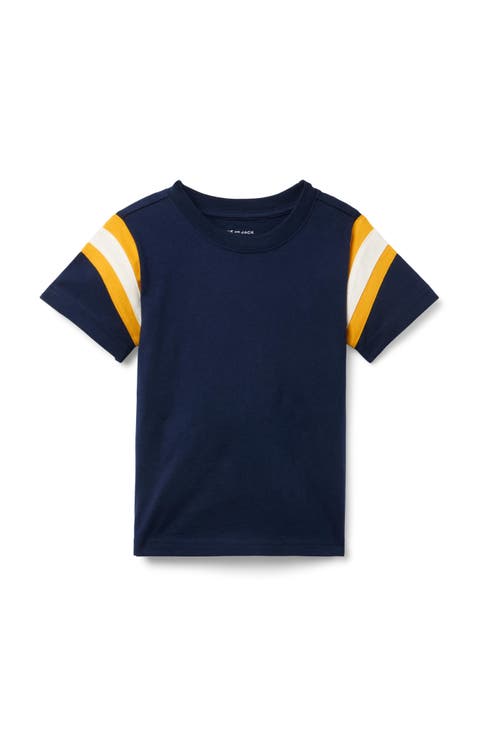 Stripe Sleeve Tee (Toddler)