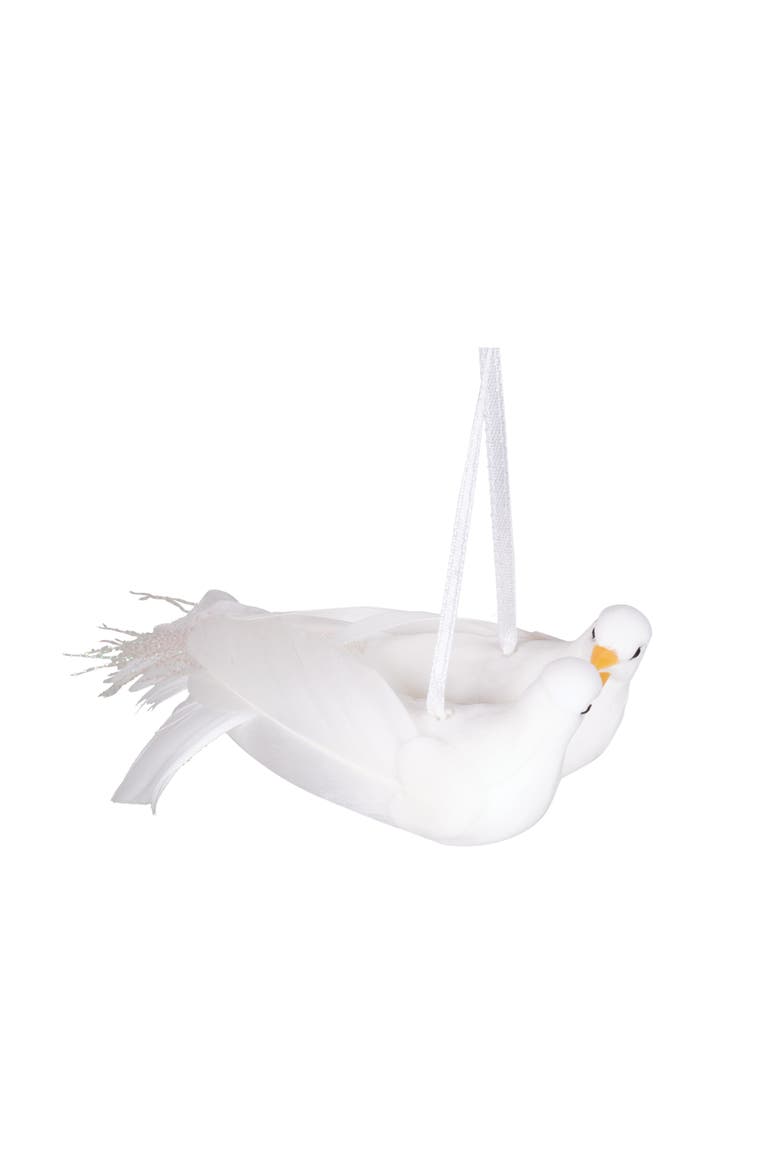 Dove Ornament, Main, color, White