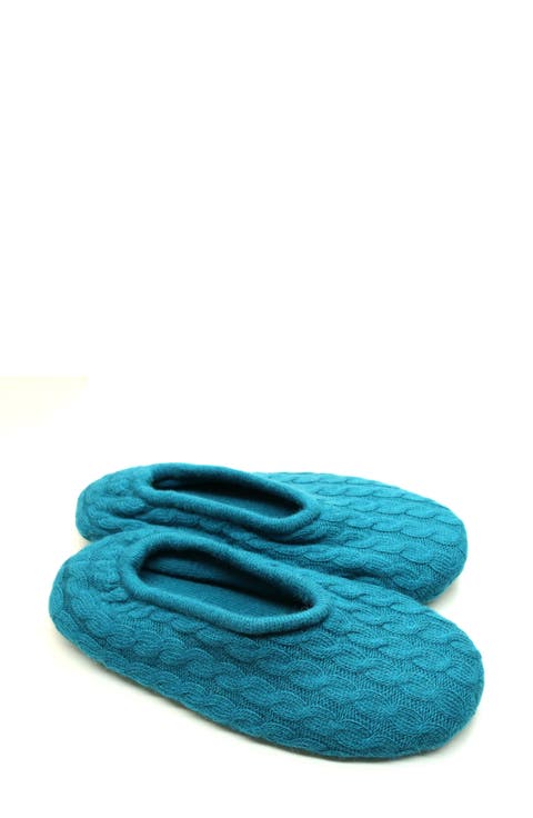 Mini Cable Knit Slippers (Women)