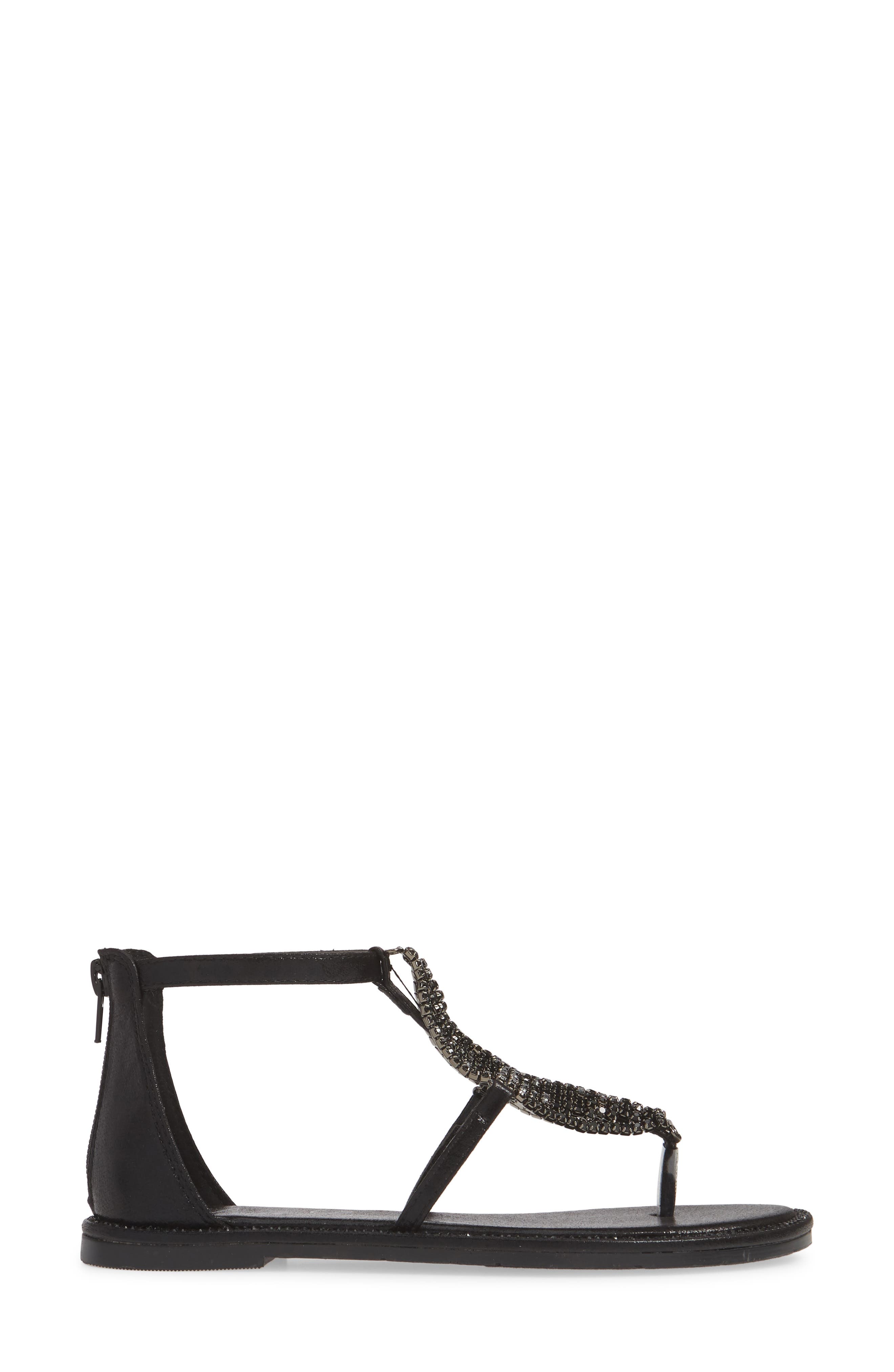 Lauren Lorraine Faye Crystal Embellished Sandal, Alternate, color, 